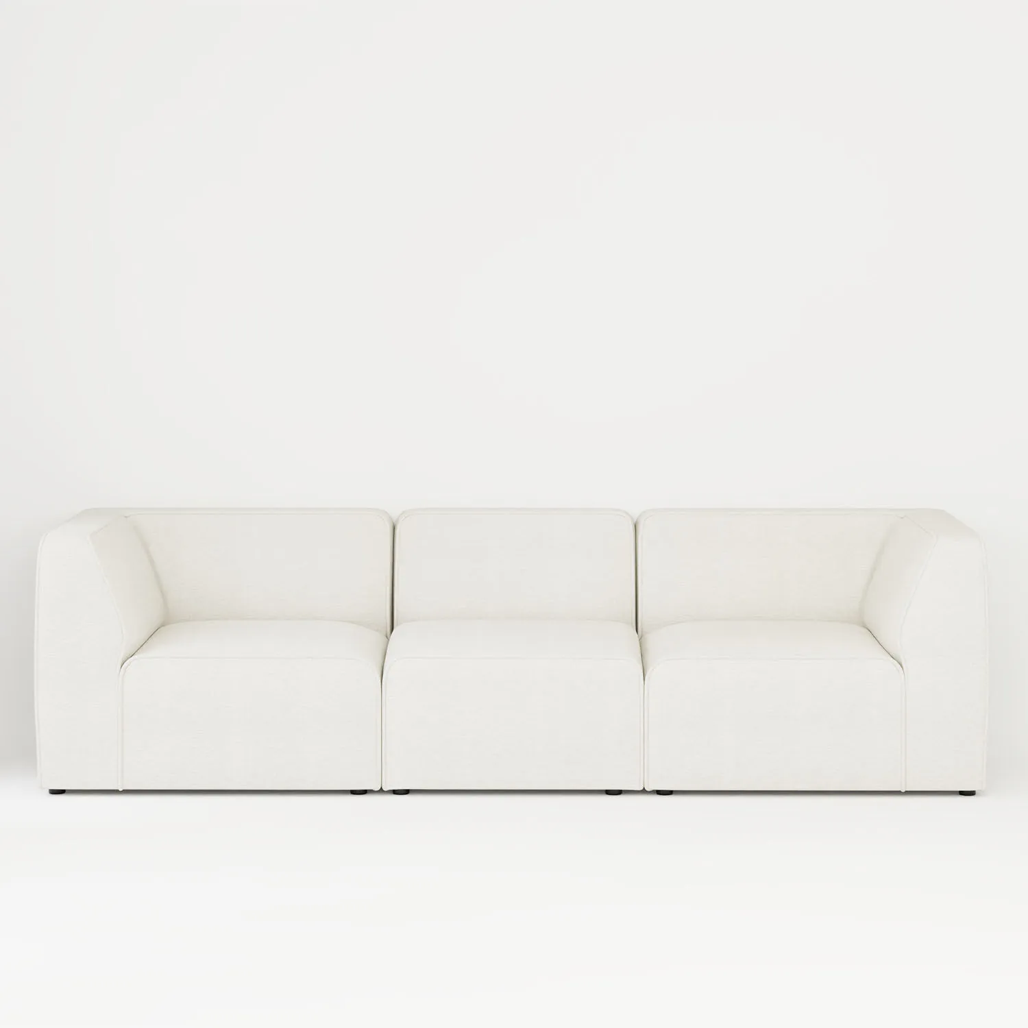 Soffa 3-sits 278cm Vit - London