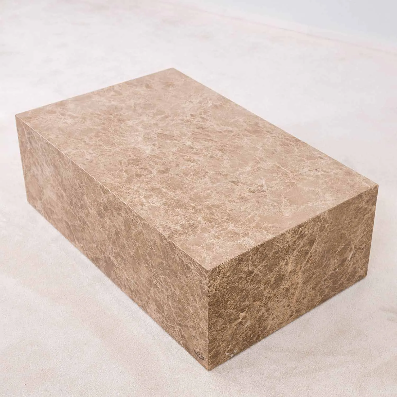 Marmor Soffbord Beige Plint - Jupiter