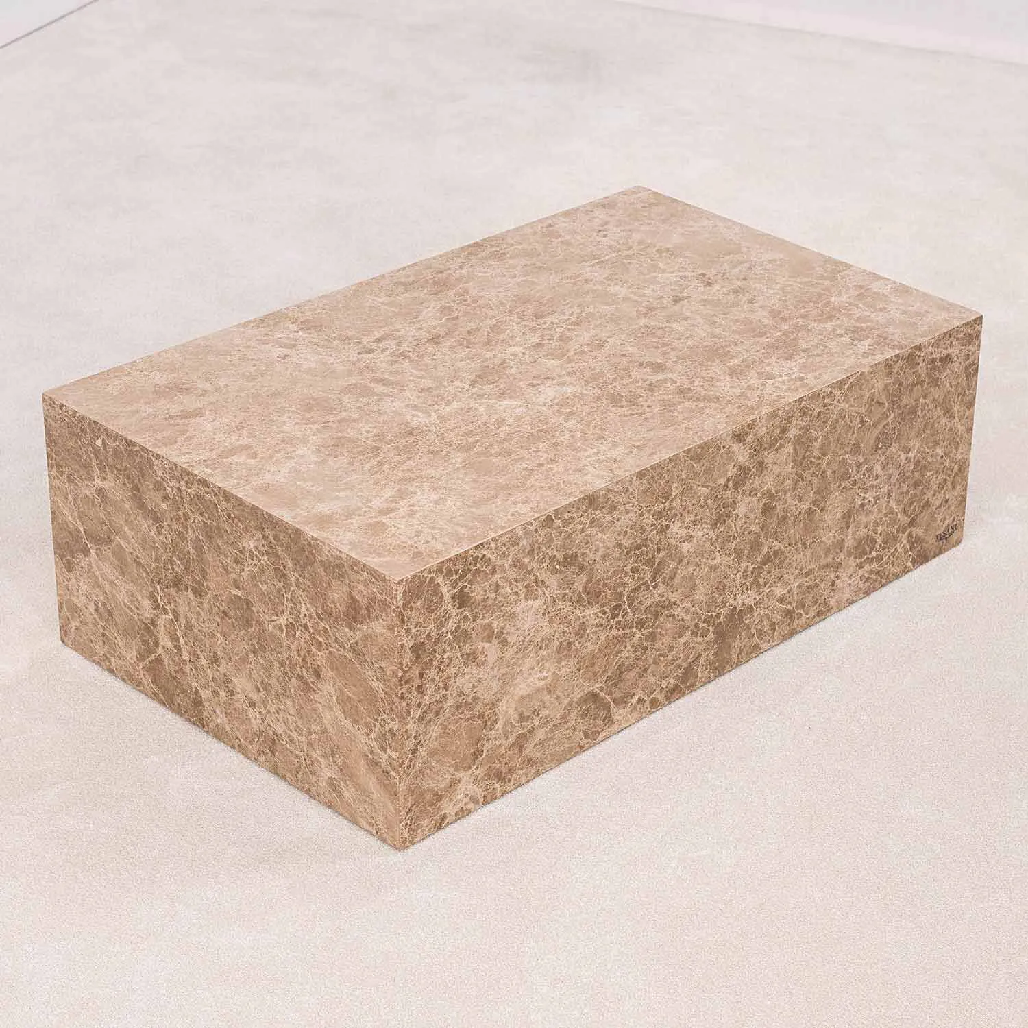 Marmor Soffbord Beige Plint - Jupiter