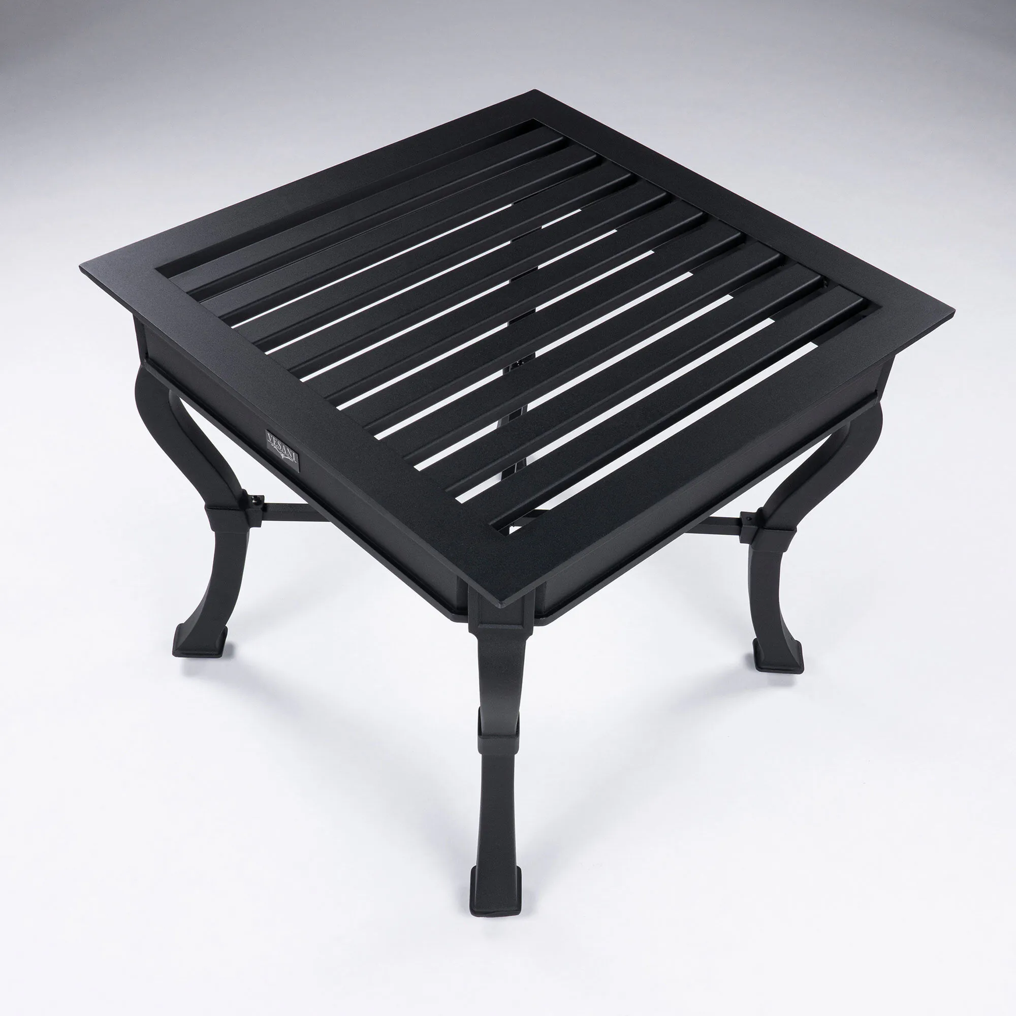 Loungeset Svart Aluminium 2-pers - Capri