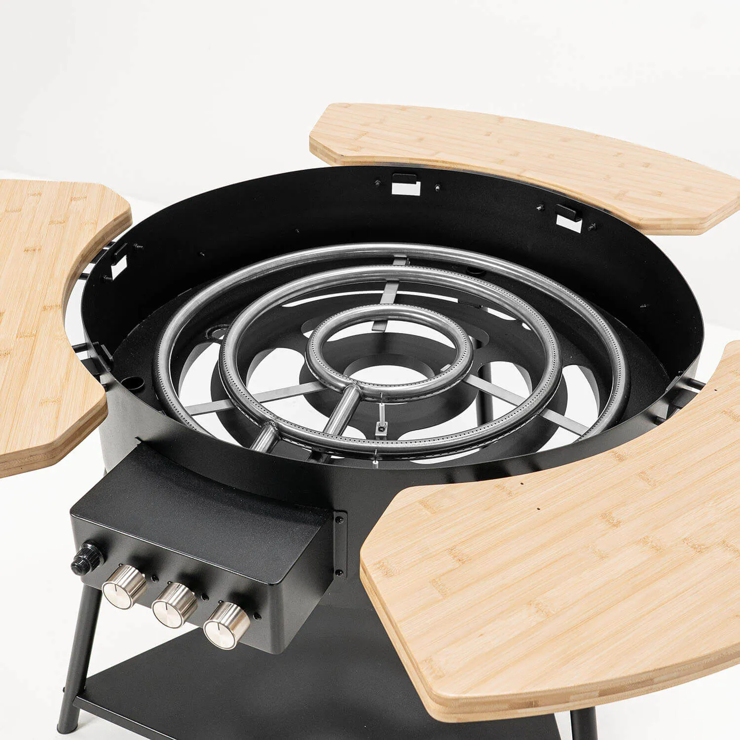 Stekbord Gasol Stekhäll Ø85cm Svart