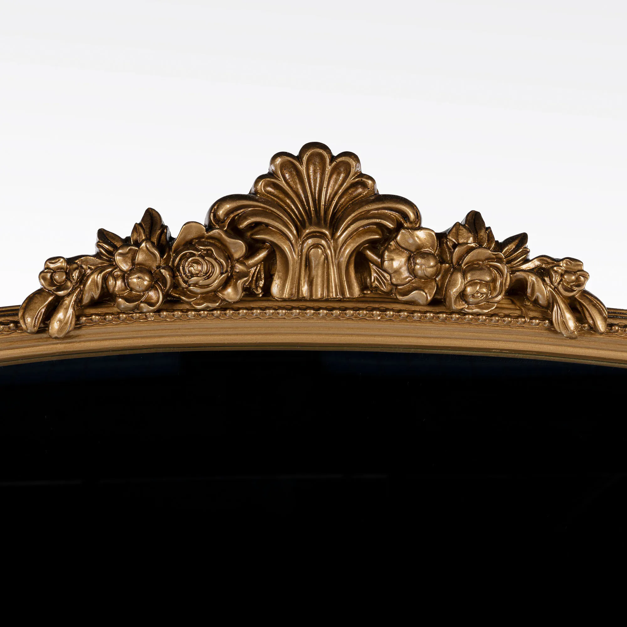 Helkroppsspegel 100x180cm Valvformad Guld Mary