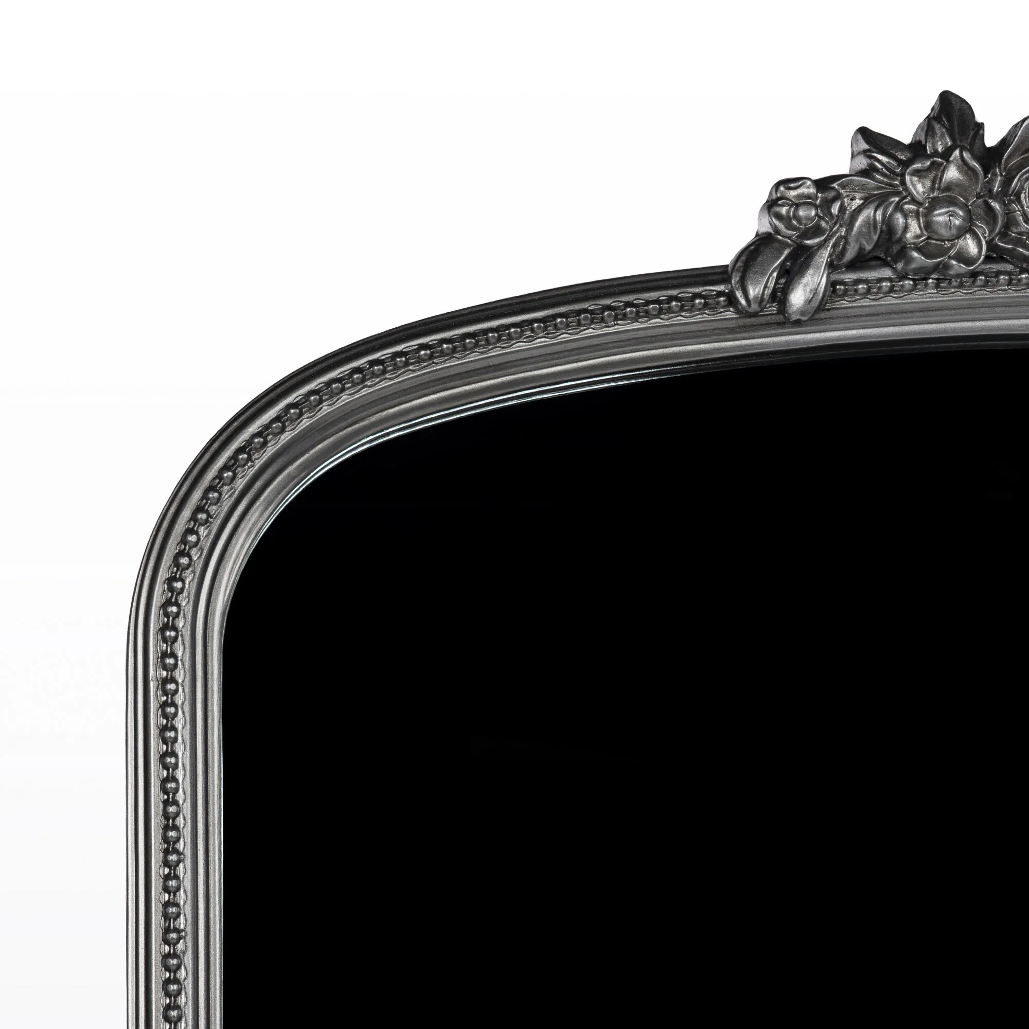 Helkroppsspegel 100x180cm Valvformad Silver Mary