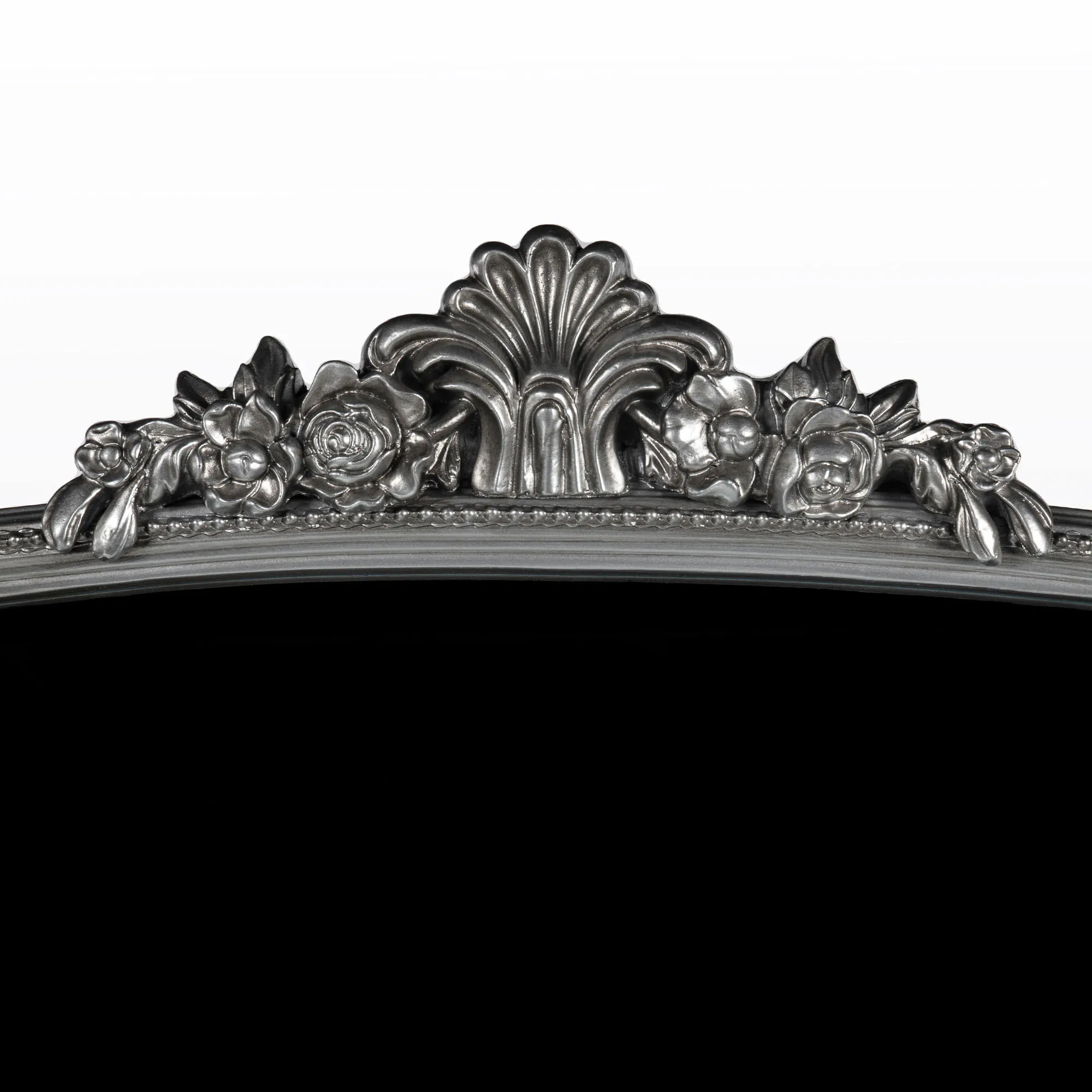 Helkroppsspegel 100x180cm Valvformad Silver Mary