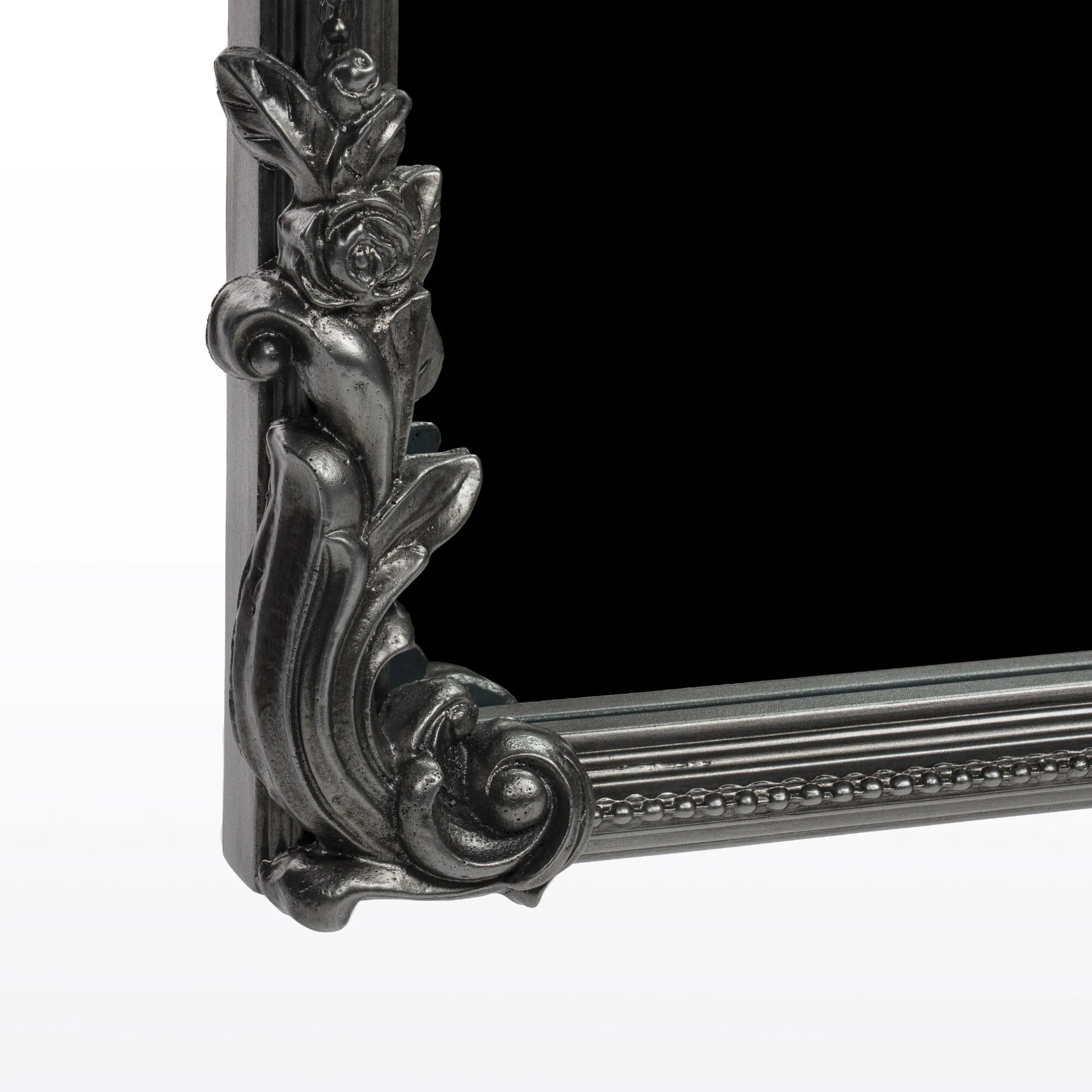 Helkroppsspegel 100x180cm Valvformad Silver Mary