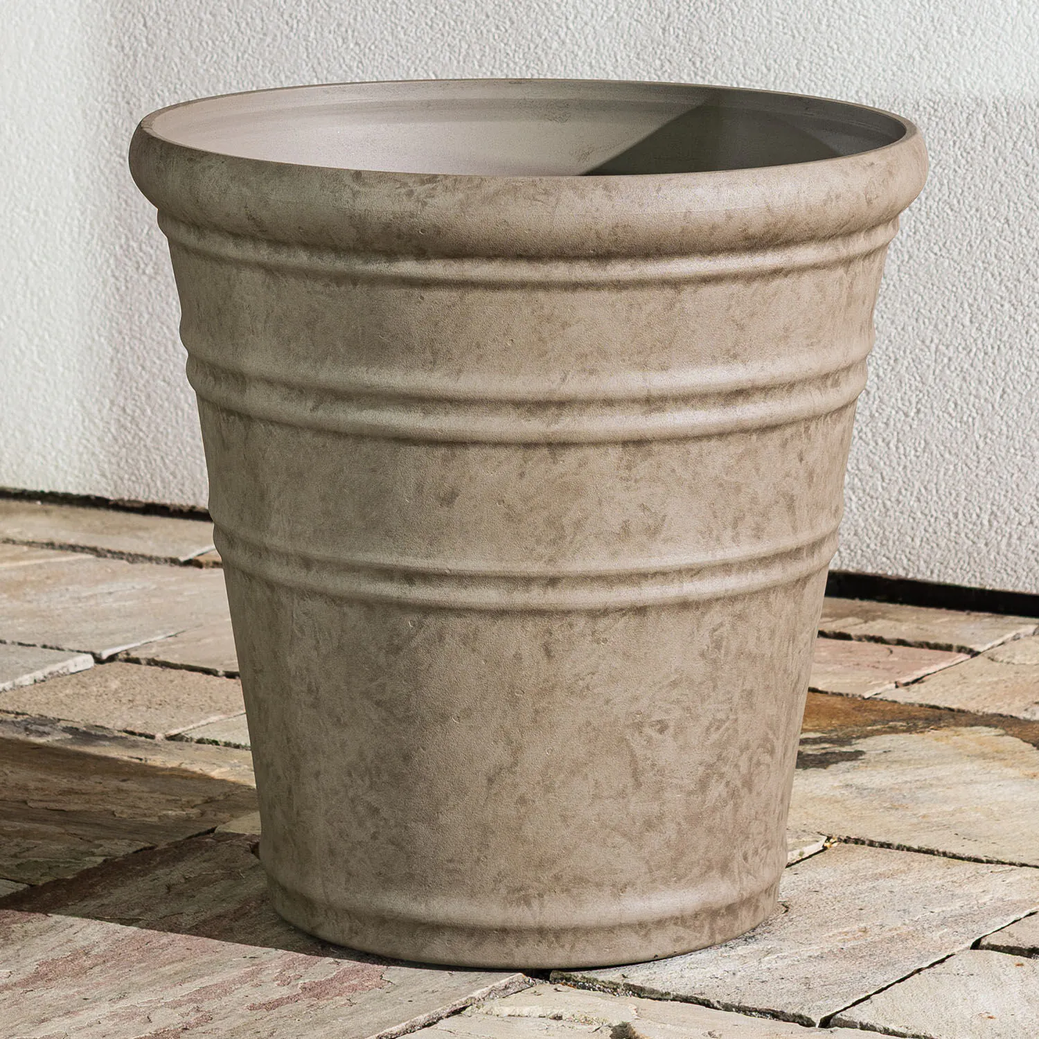 Beige Kruka Utomhus 54x55cm - Flavia