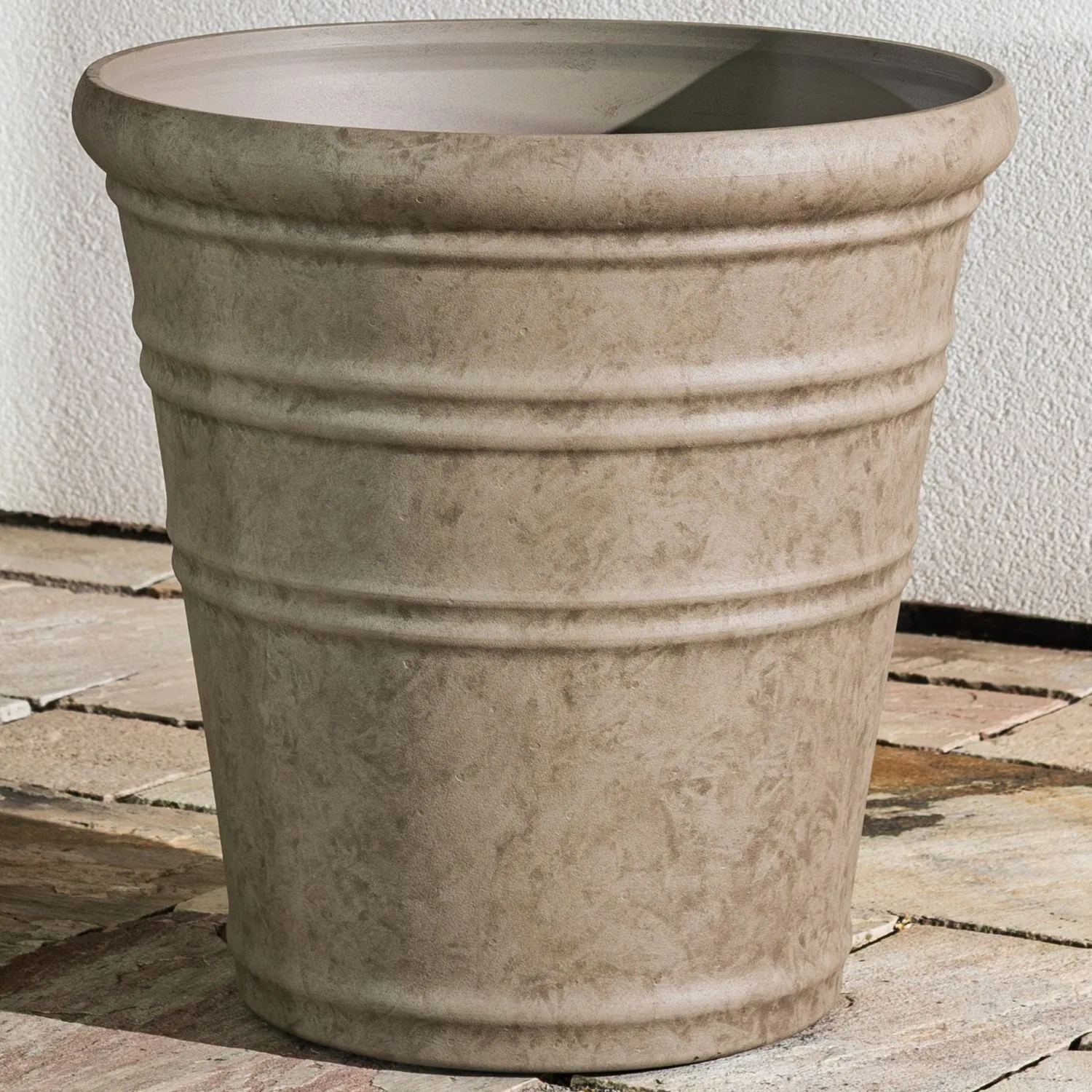 Beige Kruka Utomhus 54x55cm - Flavia