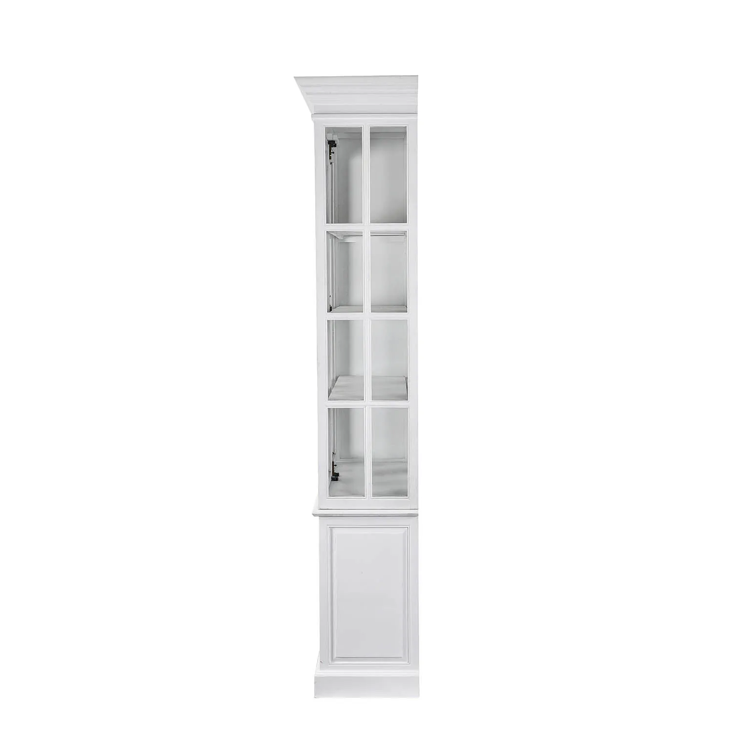 Vitrinskåp Vit Ek B200 x H234cm - Maine