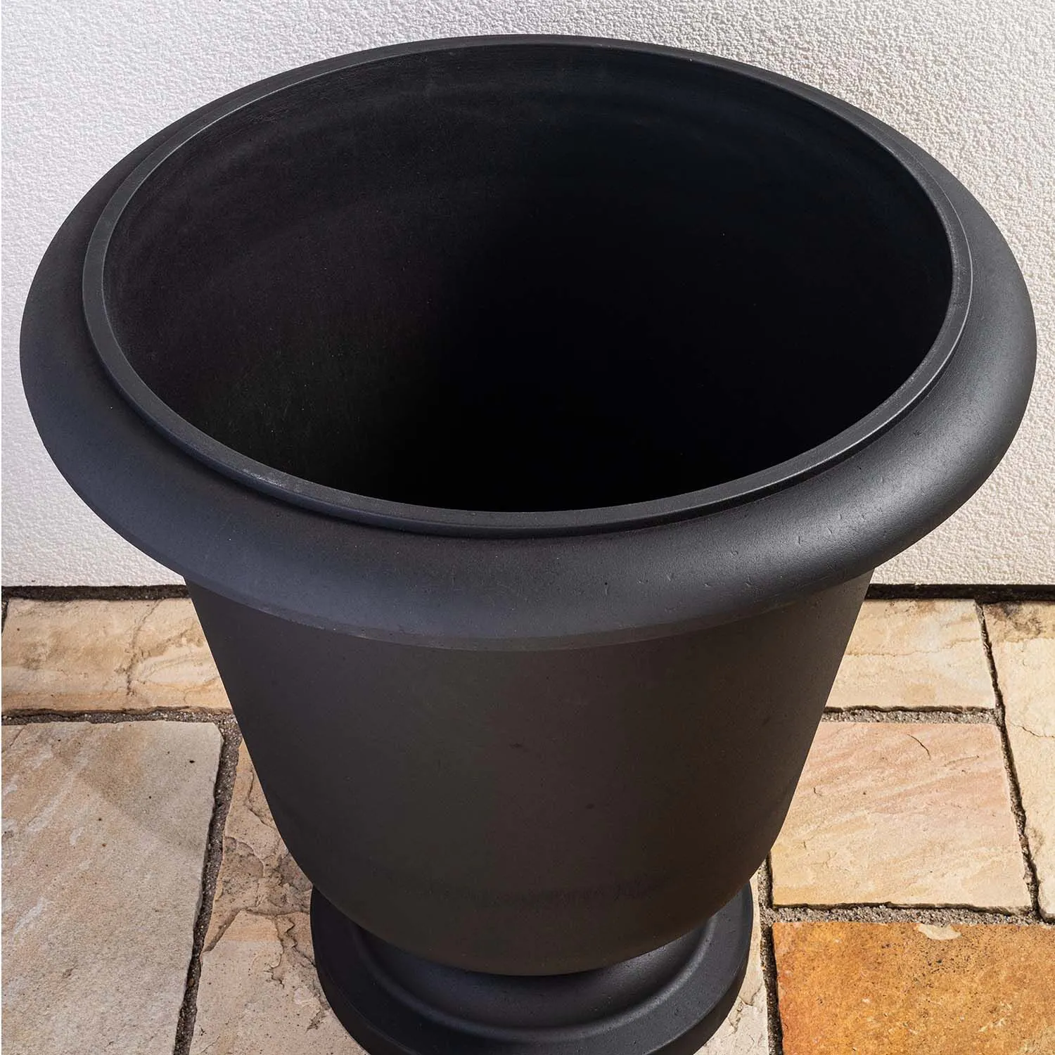 Svart Kruka Utomhus 42x55cm - Giorgia