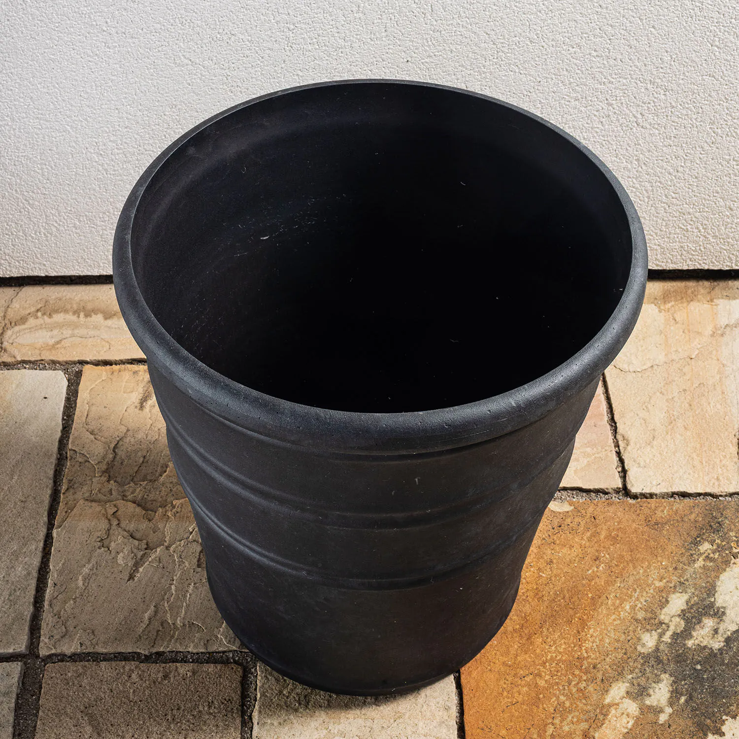 Svart Kruka Utomhus 35x35cm - Flavia