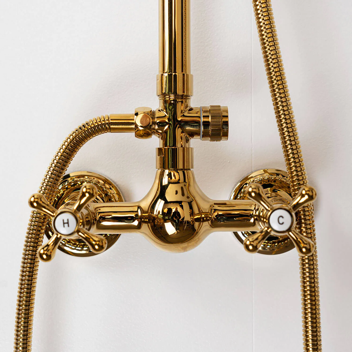 Klassiskt Takduschset Guld - Kensington