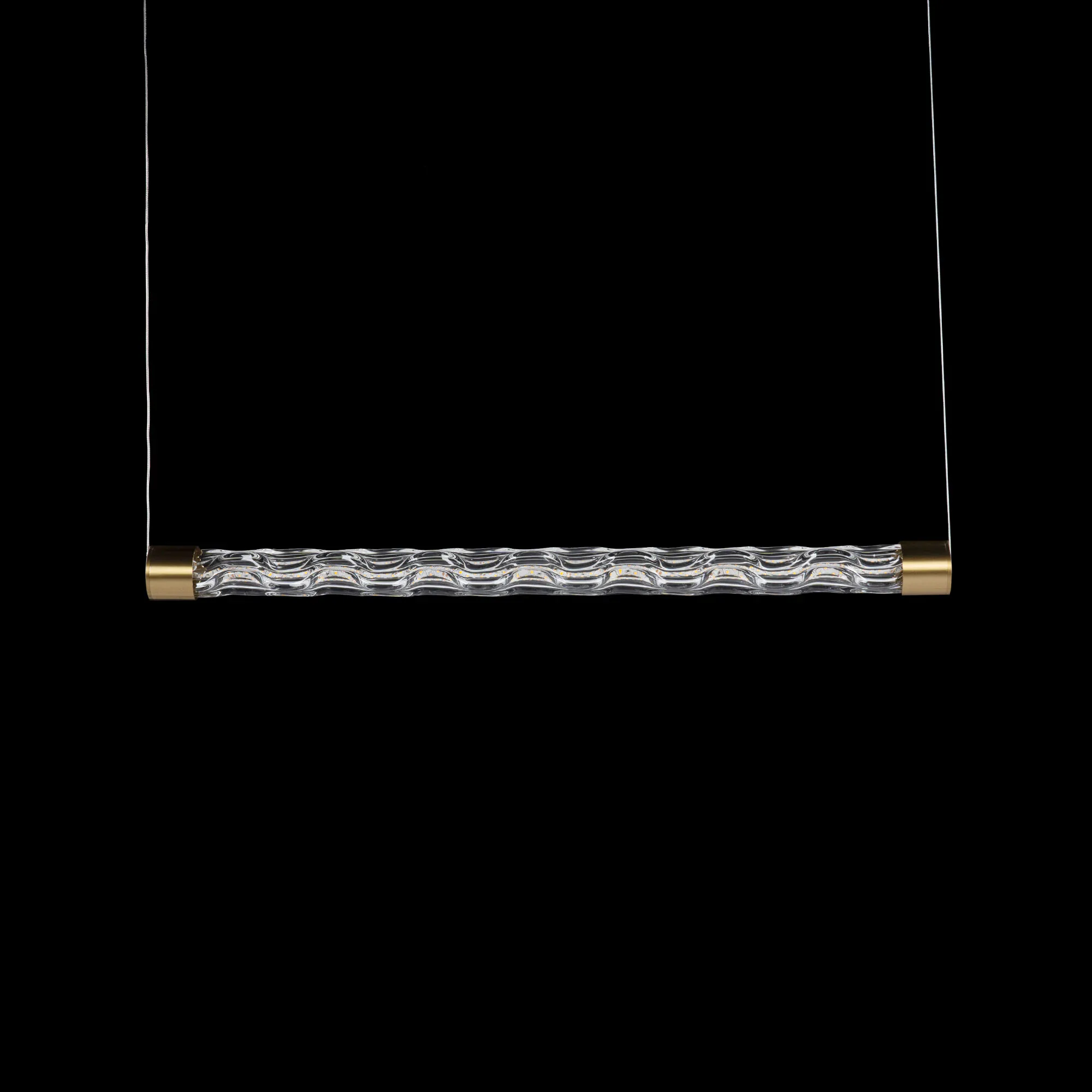 Pendellampa Hornstull Mässing 92cm
