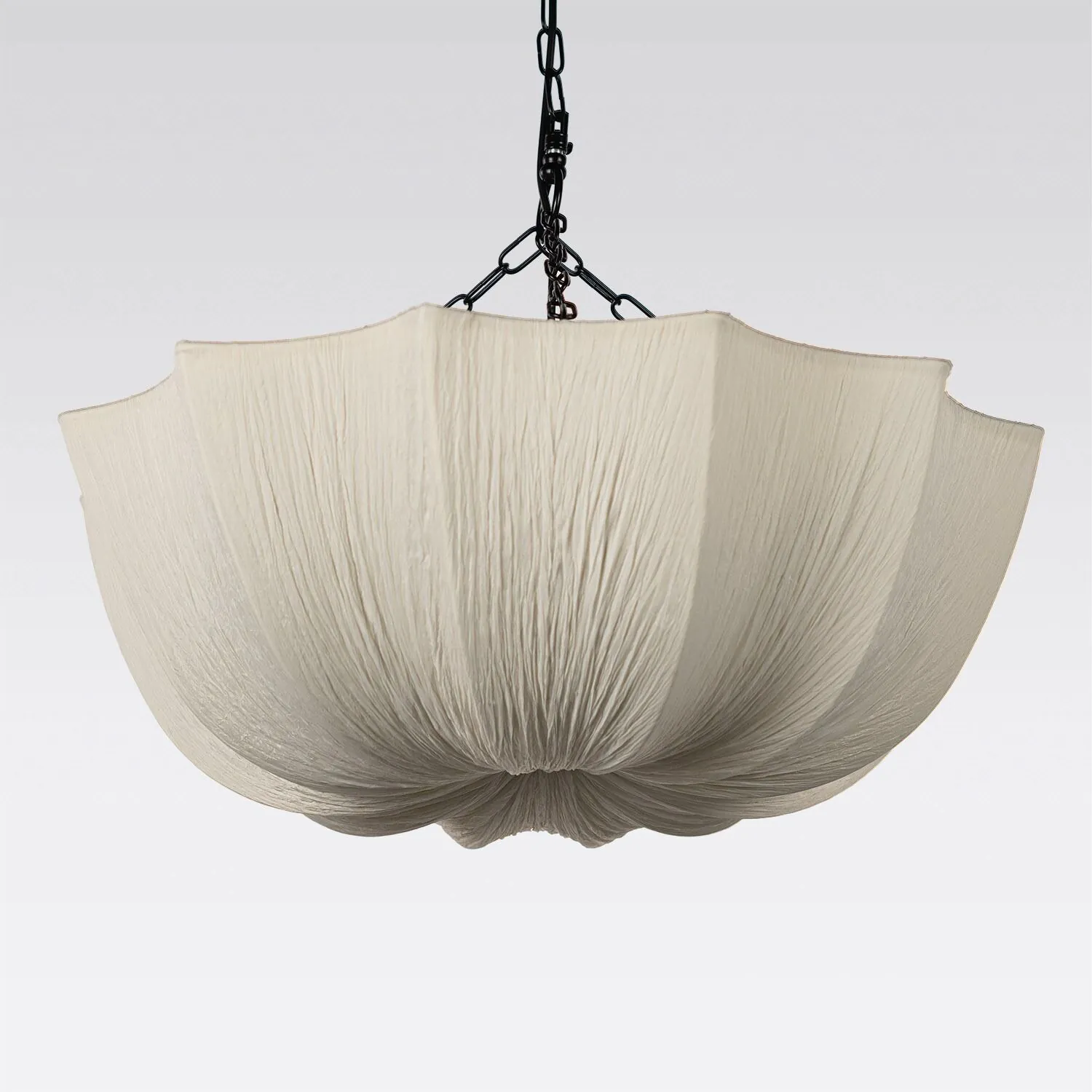 Taklampa Tyg Ø55cm - Osaka