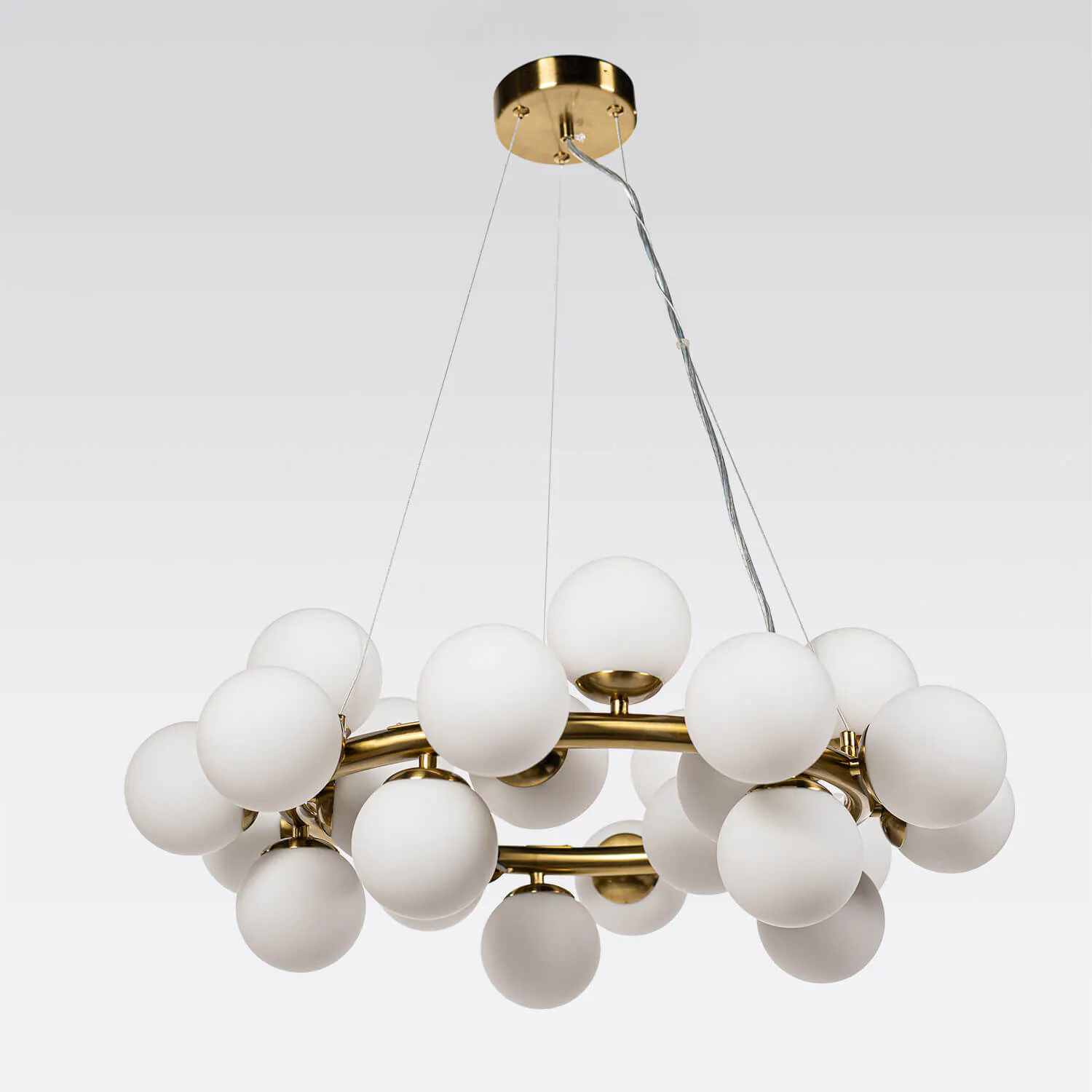 Taklampa Ø65cm Vita Bollar - Dubai