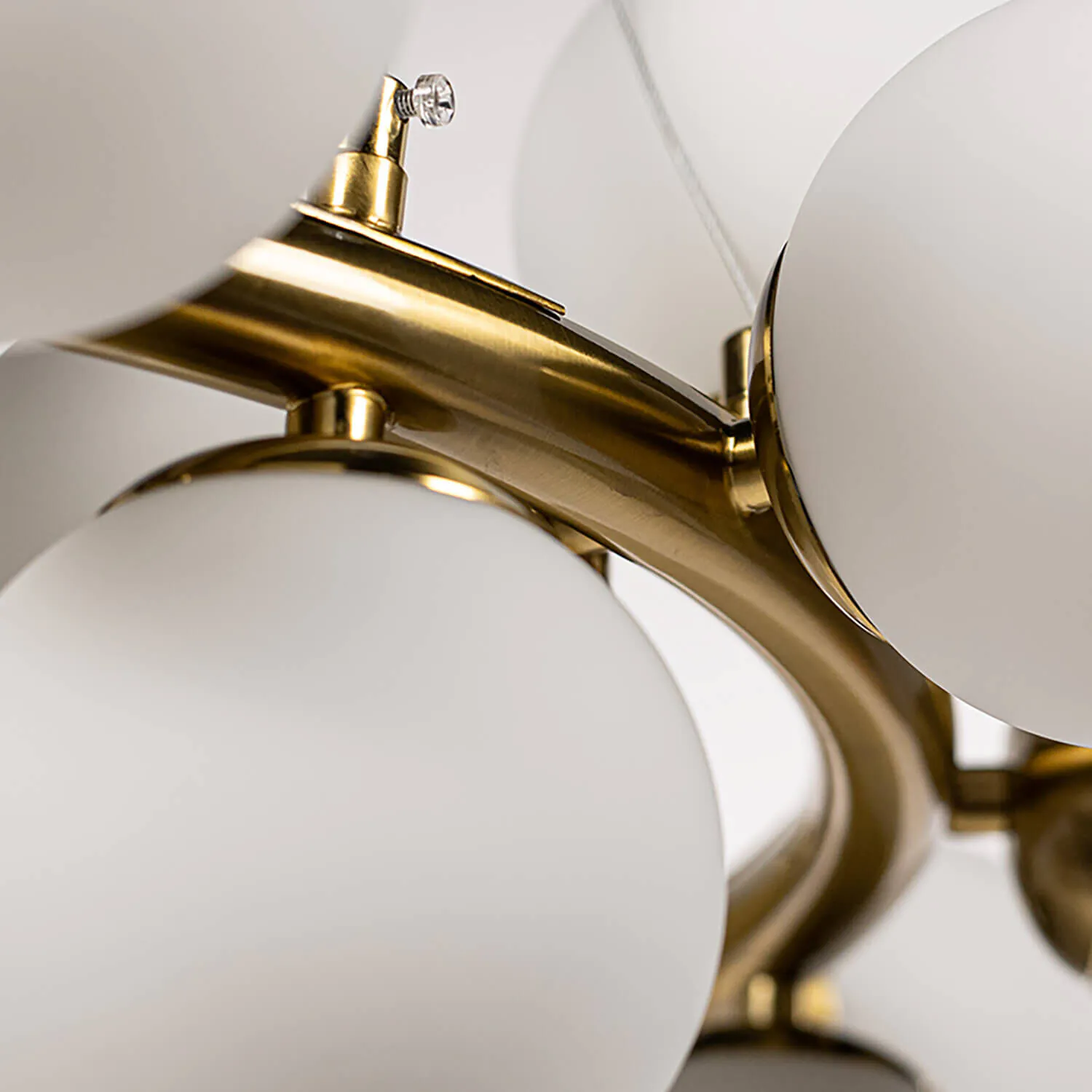 Taklampa Ø65cm Vita Bollar - Dubai