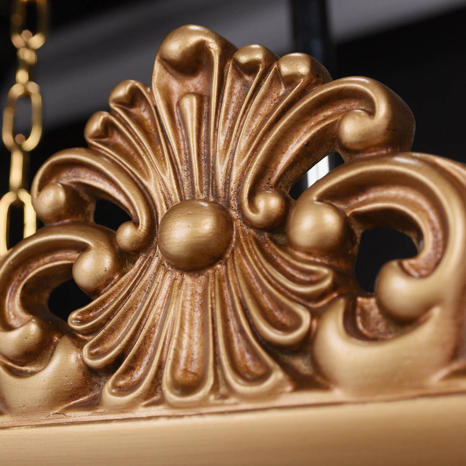 Golvspegel Guld 45x170cm Arthur