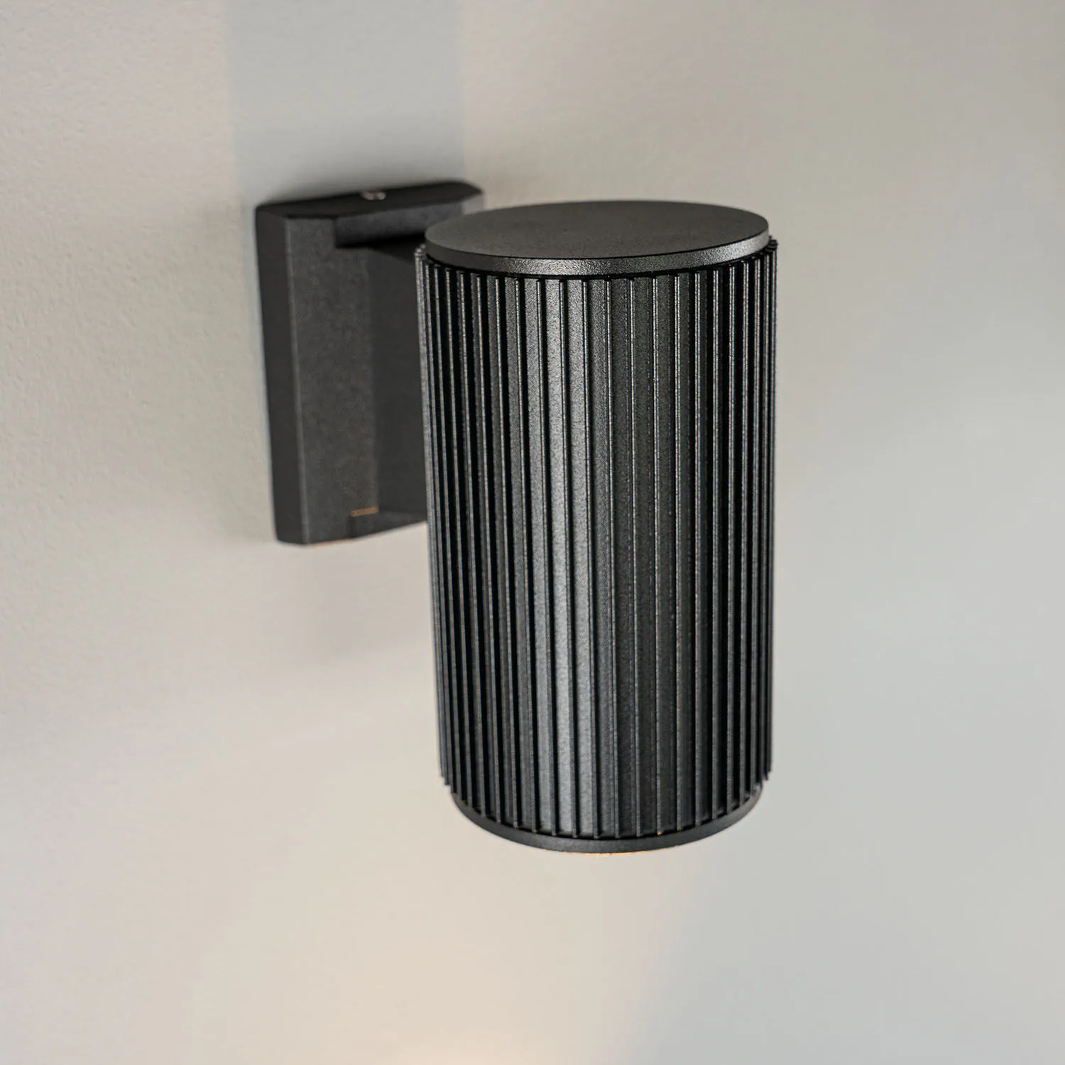 Vägglampa Utomhus Svart Downlight H16cm - Tylösand