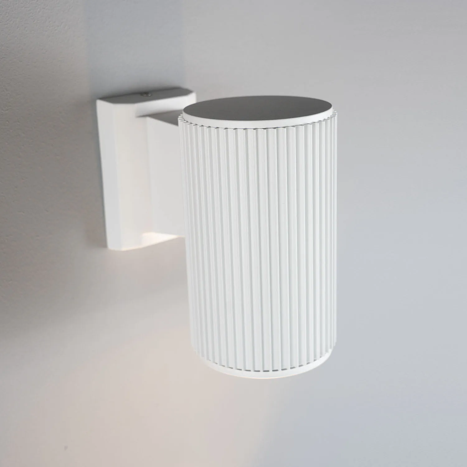 Vägglampa Utomhus Vit Downlight H16cm - Tylösand