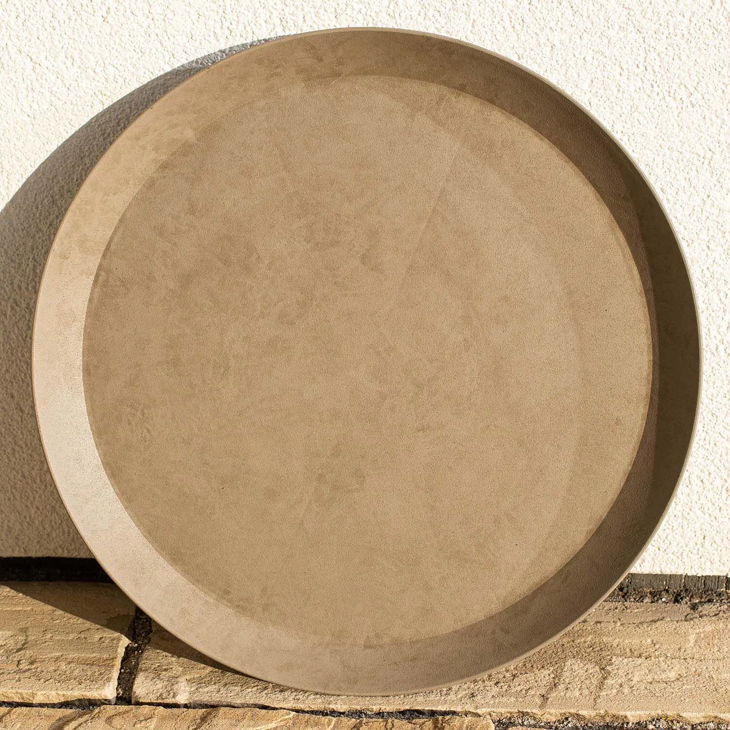 Beige Underlägg Utomhuskrukor Ø37cm