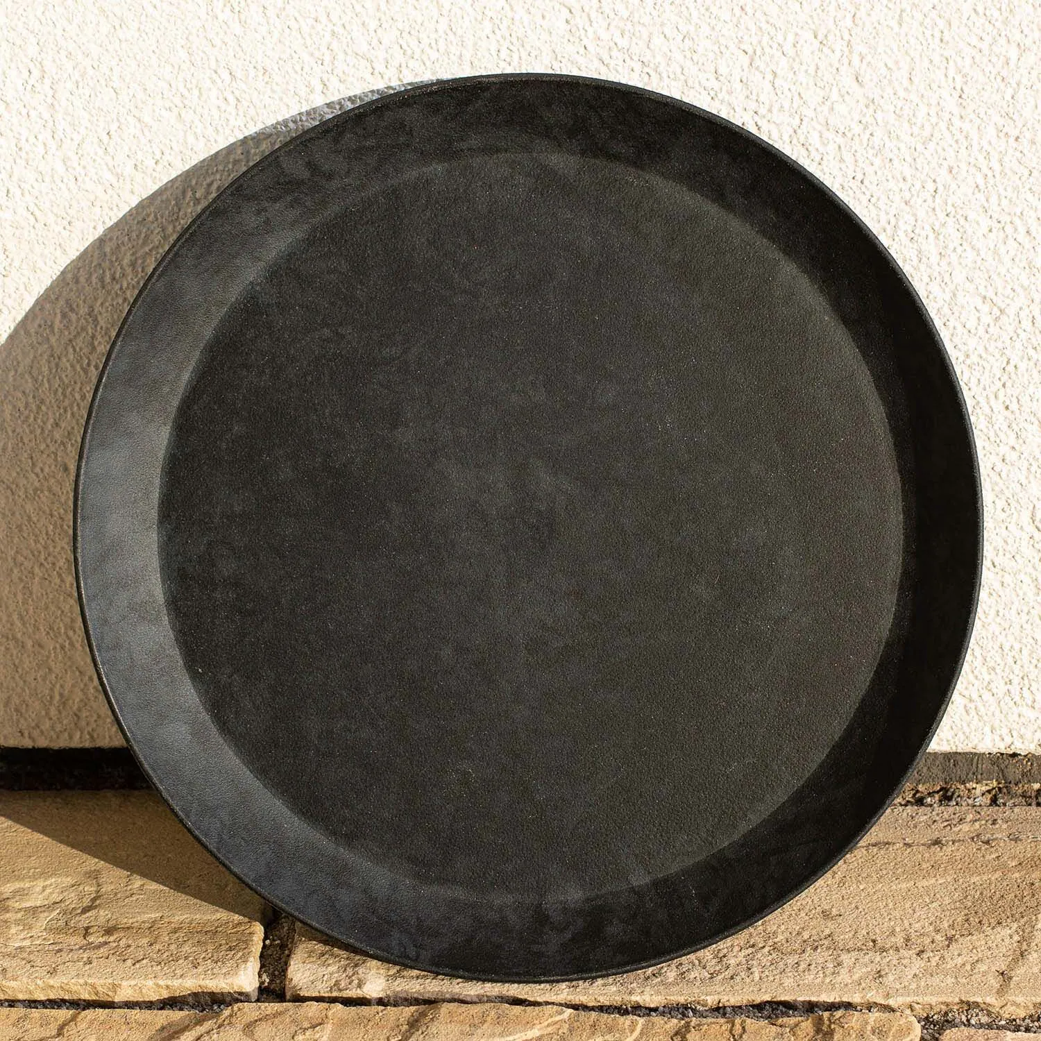 Svart Underlägg Utomhuskrukor Ø30cm