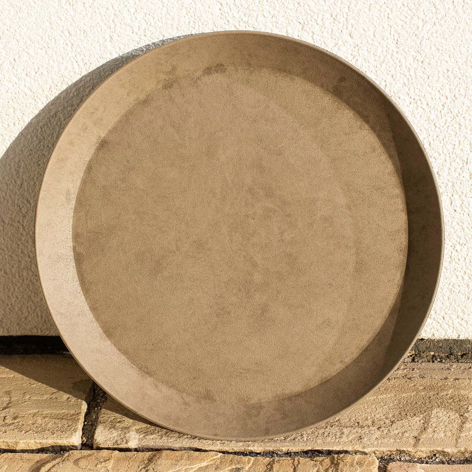 Beige Underlägg Utomhuskrukor Ø30cm