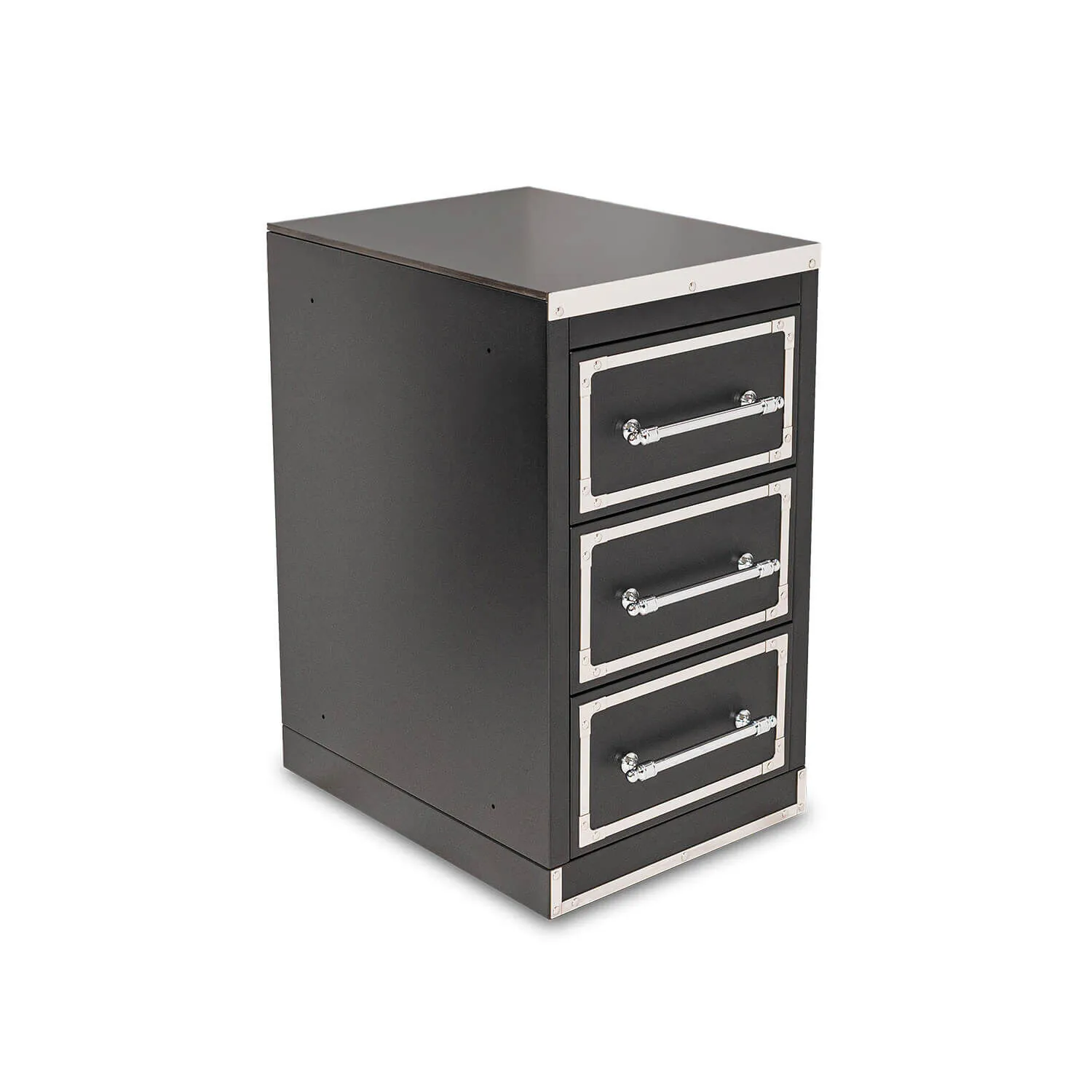 Utekök Modul 3 Lådor 55cm Svart - Monte Carlo