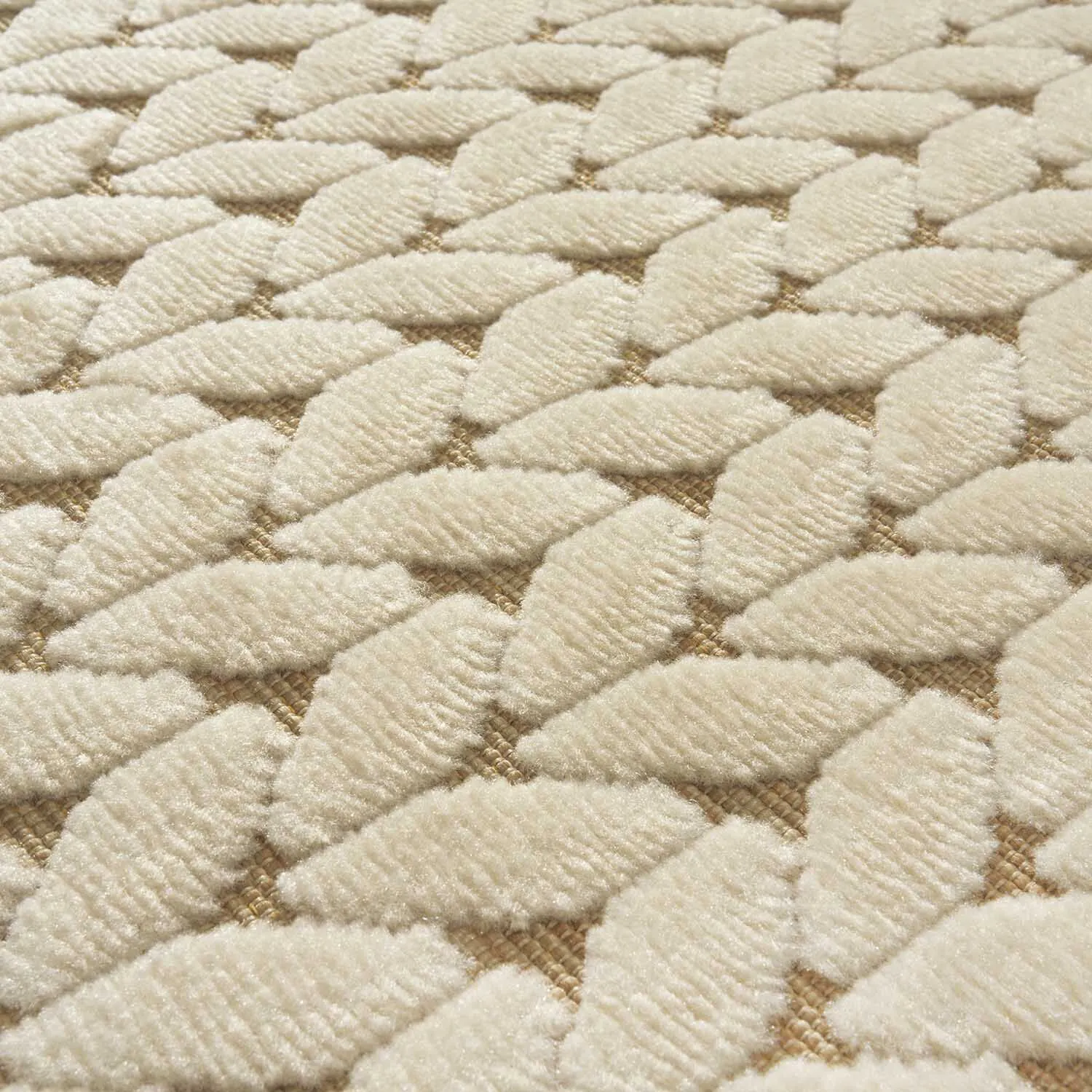 Beige Utomhusmatta 160x230cm - Trenzada