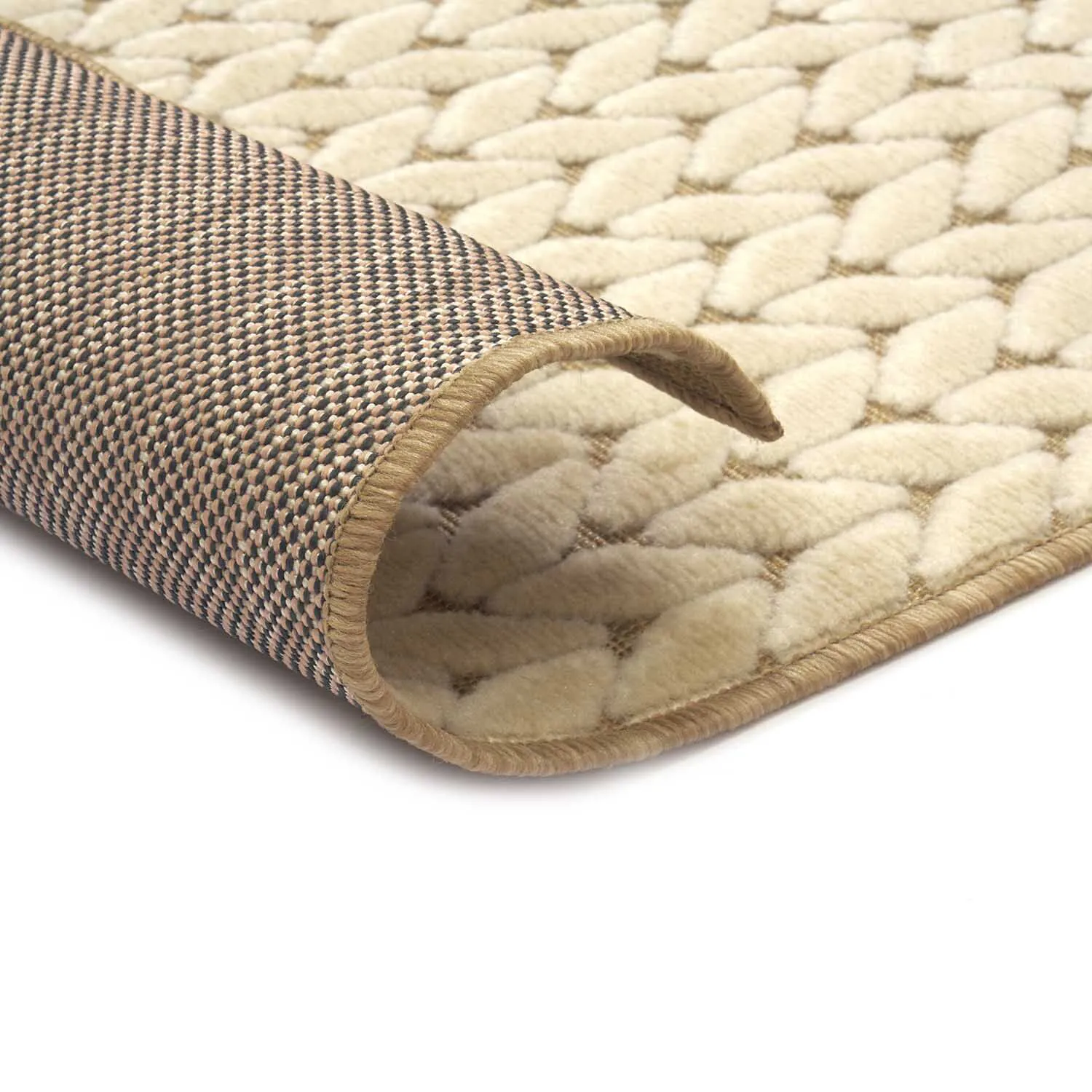 Beige Utomhusmatta 160x230cm - Trenzada