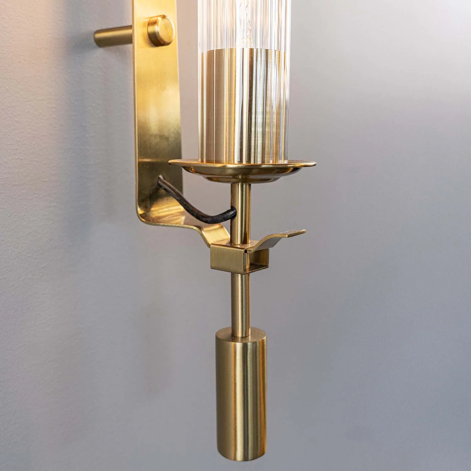 Lampett Mässingsguld Napoli H65