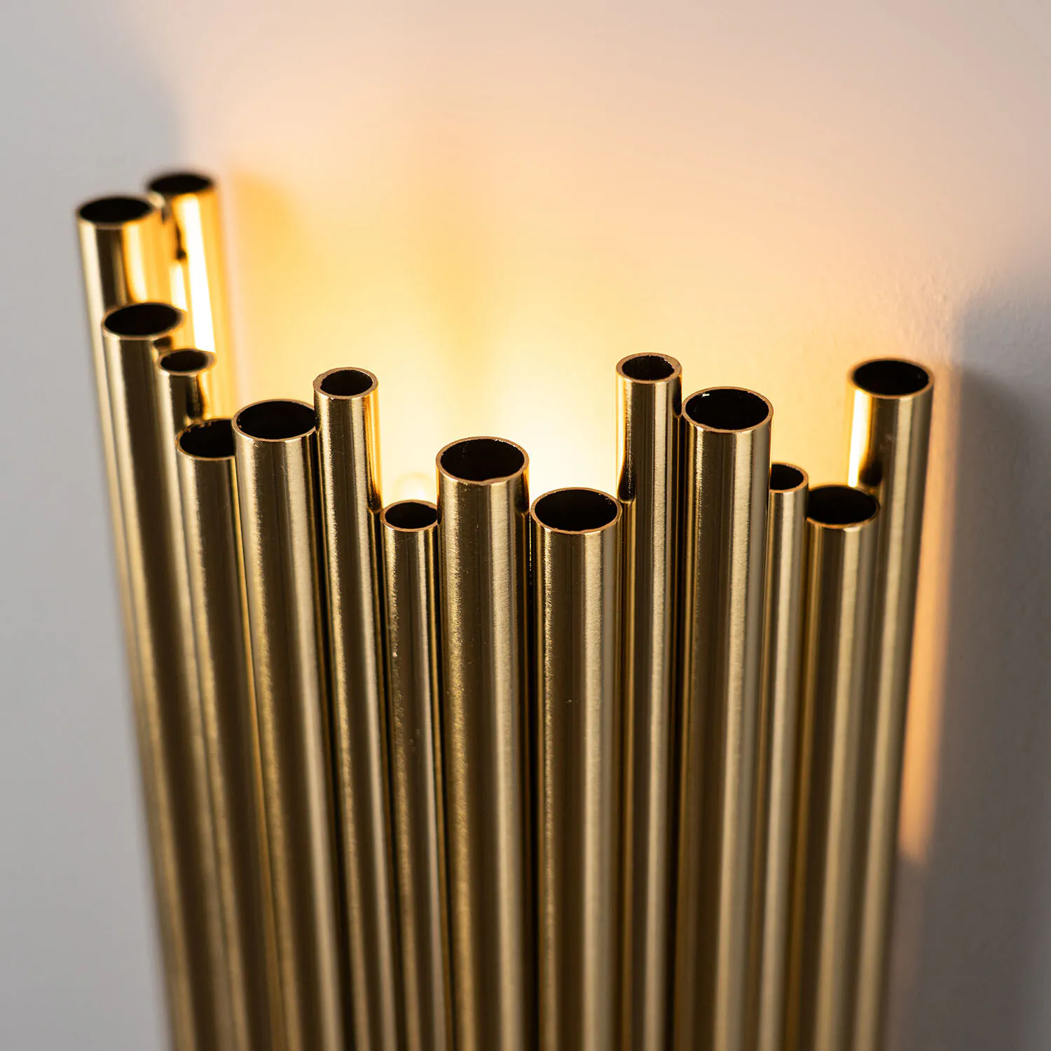 Vägglampa Guld H40cm - Monaco