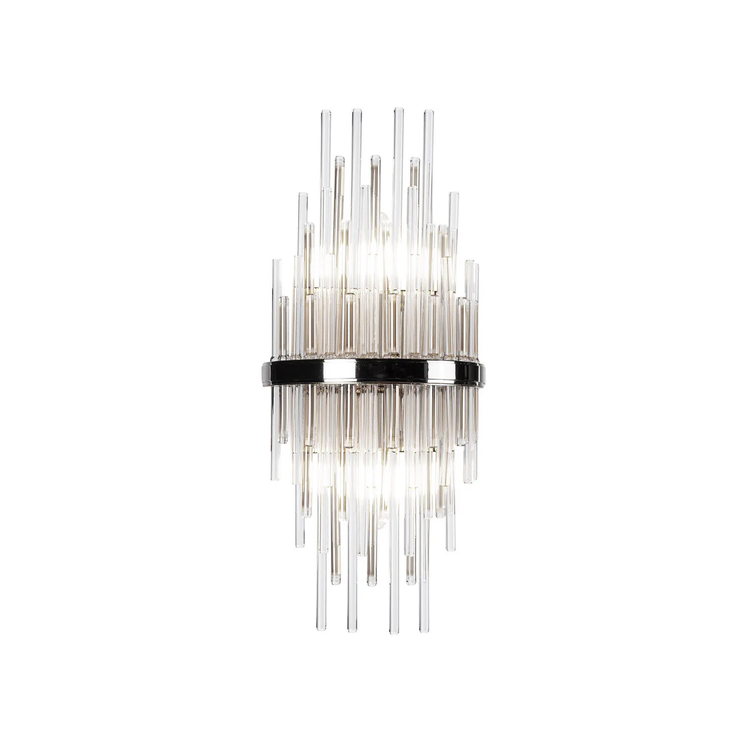 Kristall Vägglampa Krakow Krom H43cm