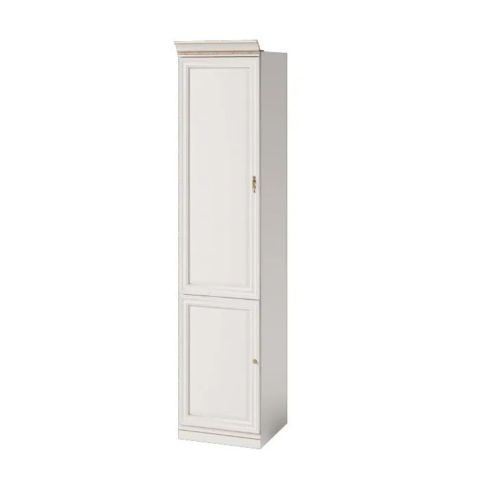 Vit Garderobsmodul 1D-06 Vänster Panel - Monte Carlo