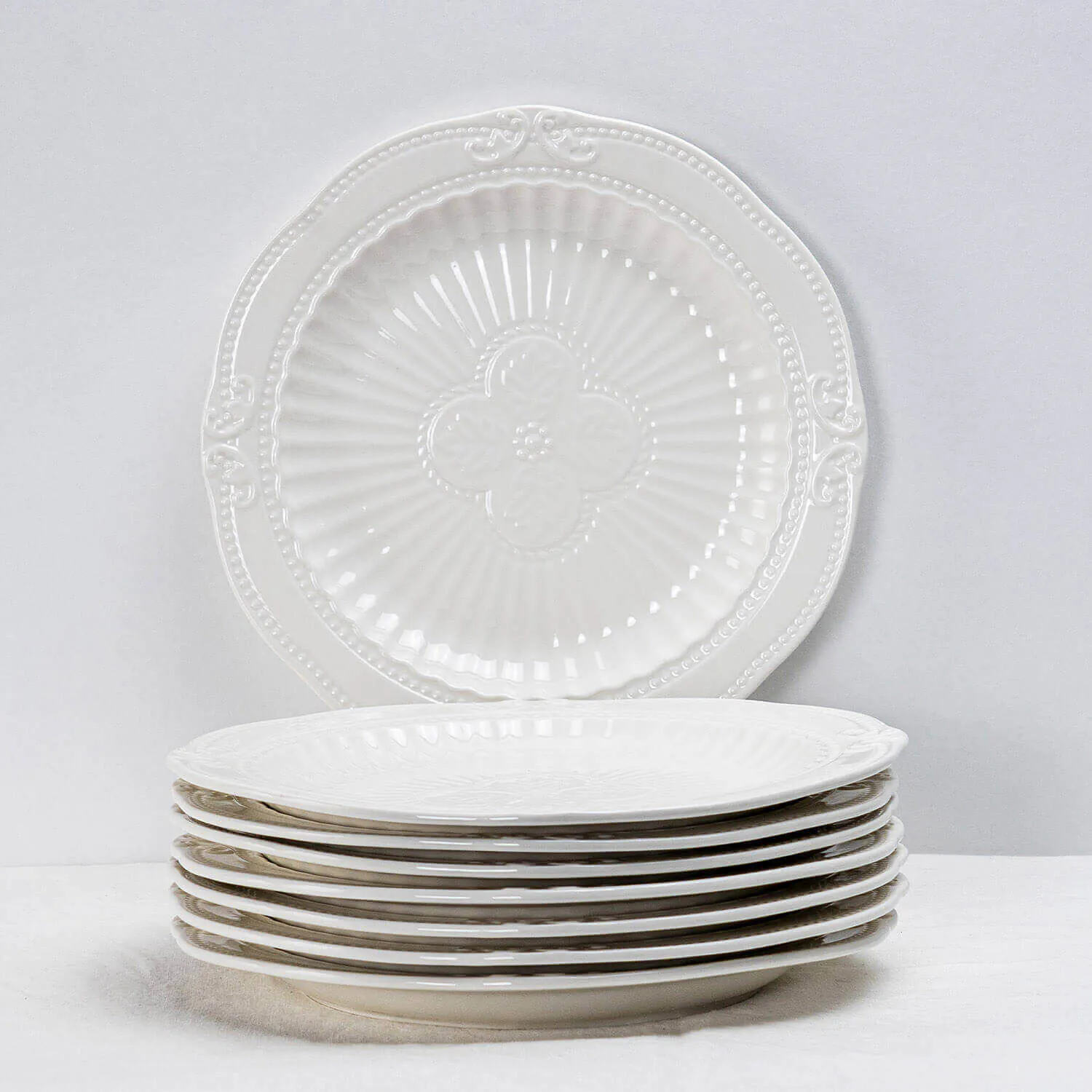 8-pack Tallrik 25cm - Henriette