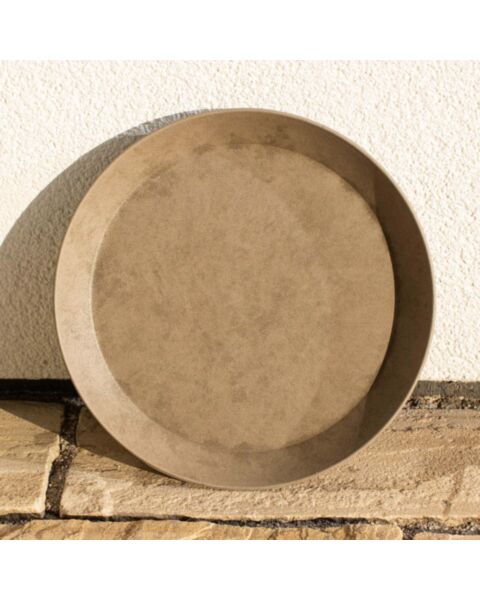 Beige Underlägg Utomhuskrukor Ø23cm