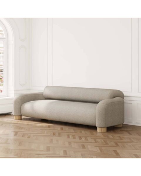 Soffa 3-sits 273cm Beige - Seattle
