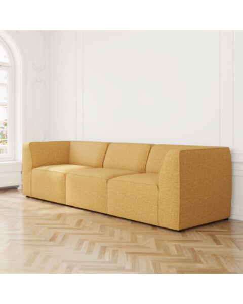Soffa 3-sits 278cm Gul - London