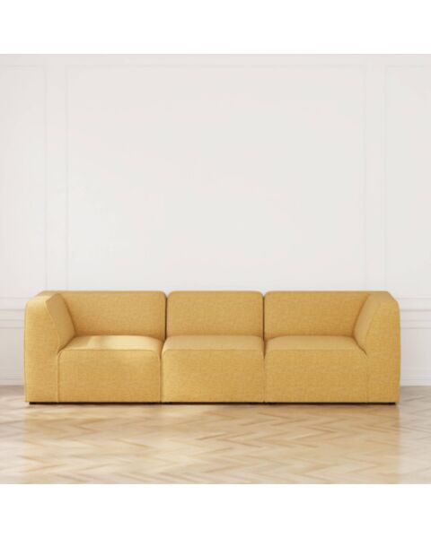 Soffa 3-sits 278cm Gul - London
