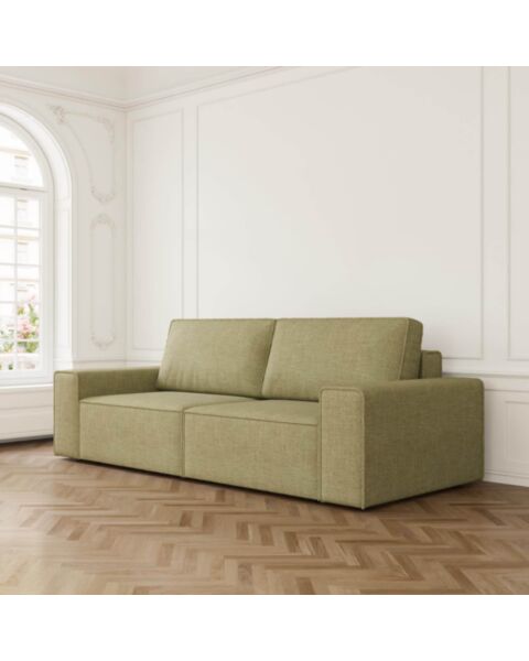 Soffa 3-sits 250cm Grön - Sydney
