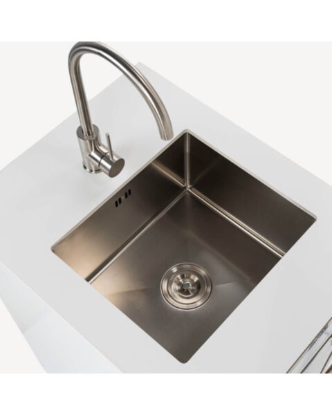 Utek&ouml;k Modul Vask & Blandare 55cm Vit - Monte Carlo