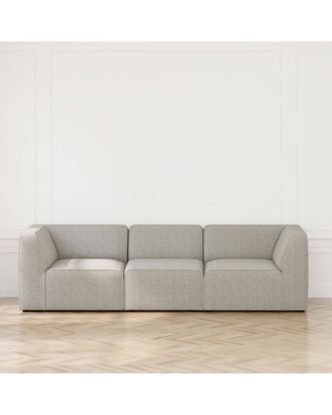 Soffa 3-sits 278cm Gr&aring; - London