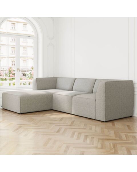 Divansoffa Vänster 278cm Grå - London