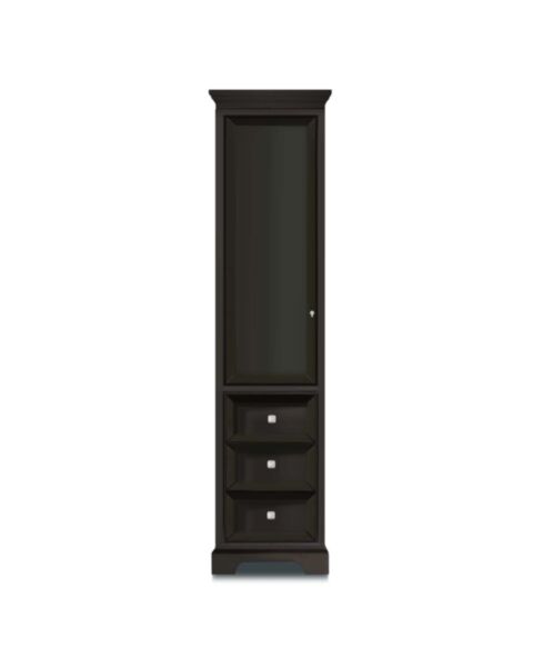 Wyoming H&ouml;gsk&aring;p Badrum Panel 202cm Svart