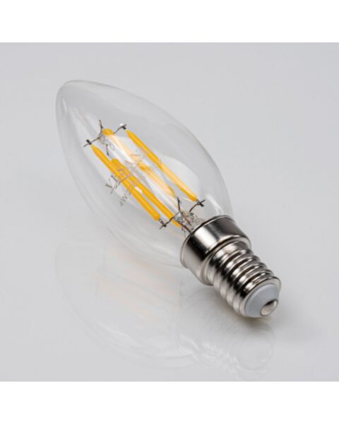 E14 LED Kronljus 4W Varmvit 2700k Dimbar - 1pack