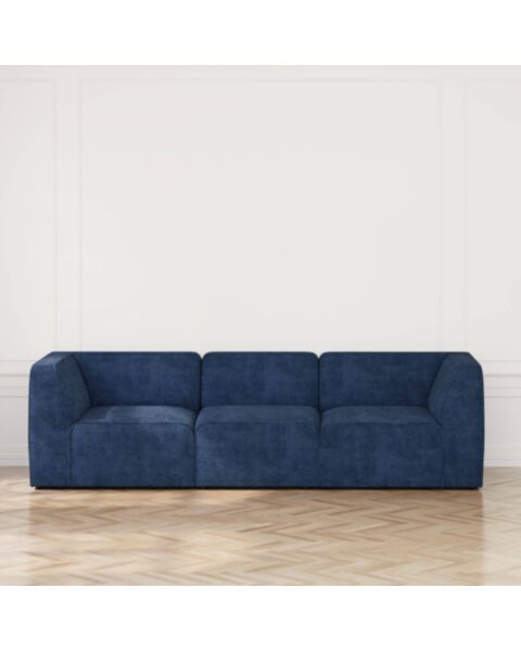Soffa 3-sits 278cm Blå - London