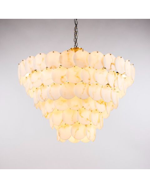 Takkrona &Oslash;110xH90cm Marmor/M&auml;ssing - Trieste