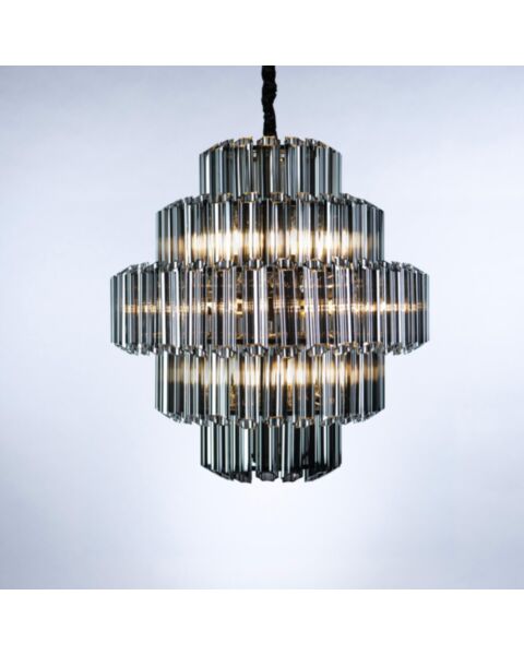 Kristallkrona &Oslash;65cm Svart/Svart - Verona