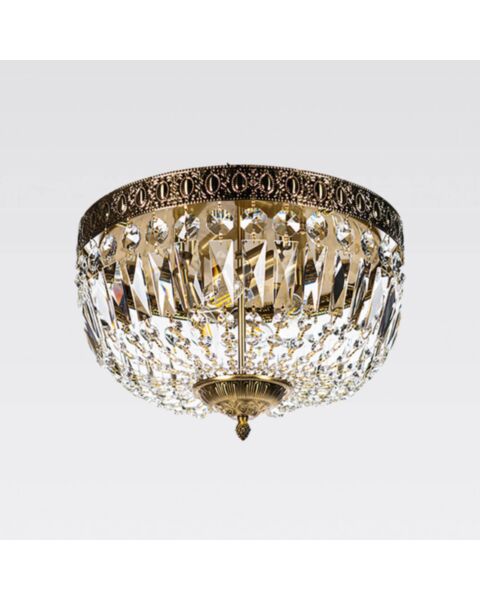 Kristallplafond M&auml;ssing &Oslash;40cm - Uppsala