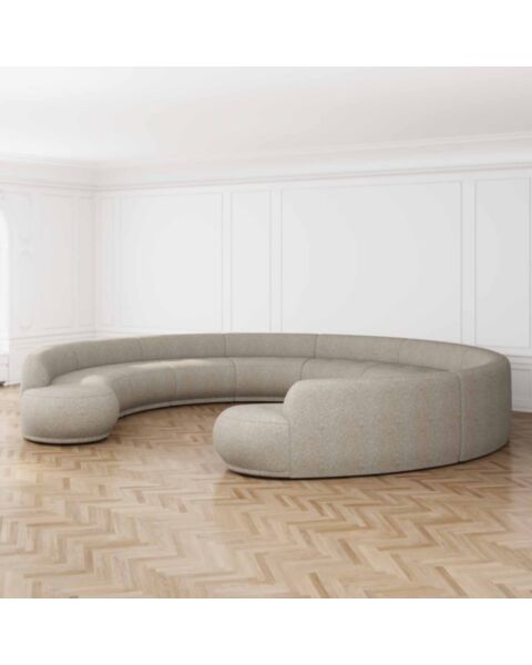 U-Modulsoffa 520cm Beige - Bel Air