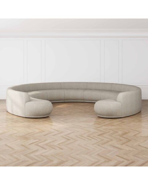 U-Modulsoffa 520cm Beige - Bel Air