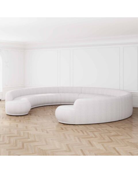 U-Modulsoffa 520cm Ivory - Bel Air